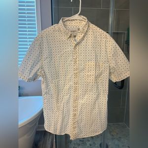 Goodfellow Printed Button Down Short Sleeve